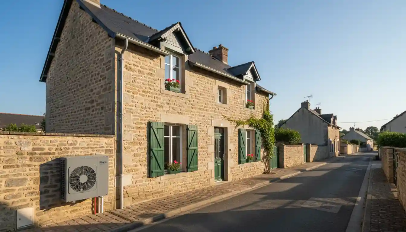 Installation pompe à chaleur à Boisseuil