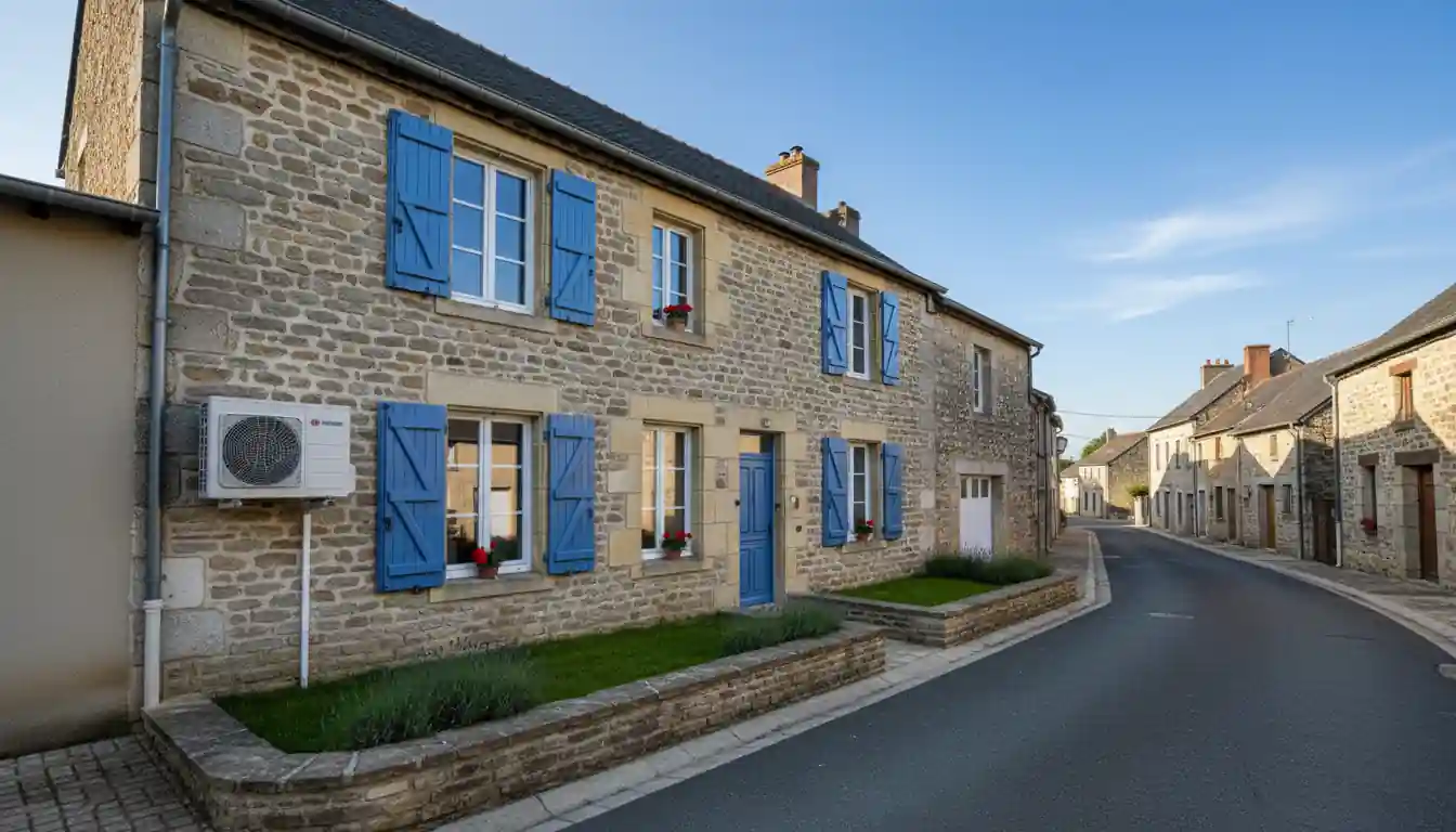 Installation pompe à chaleur à Cromac