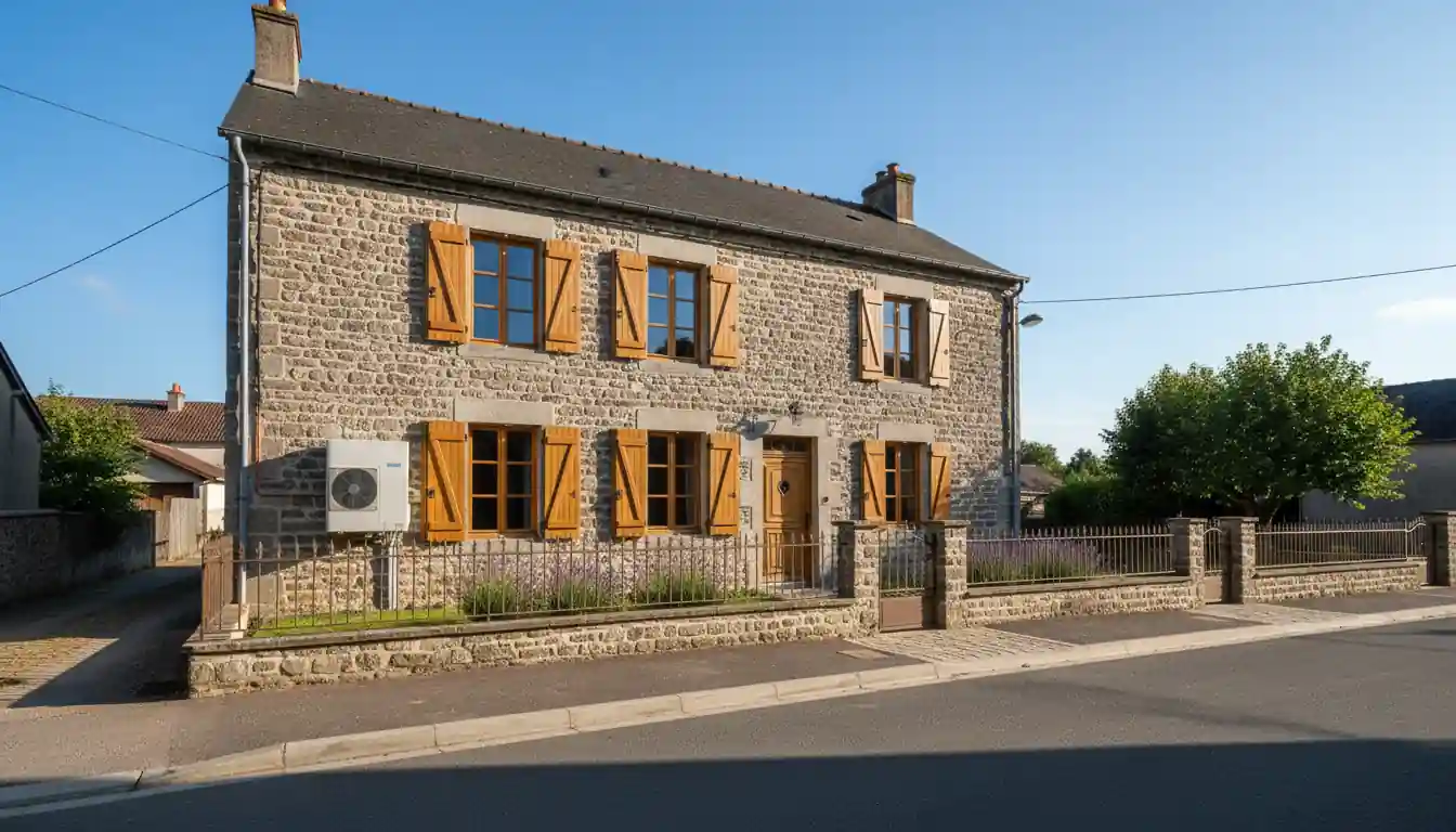 Installation pompe à chaleur à Dournazac