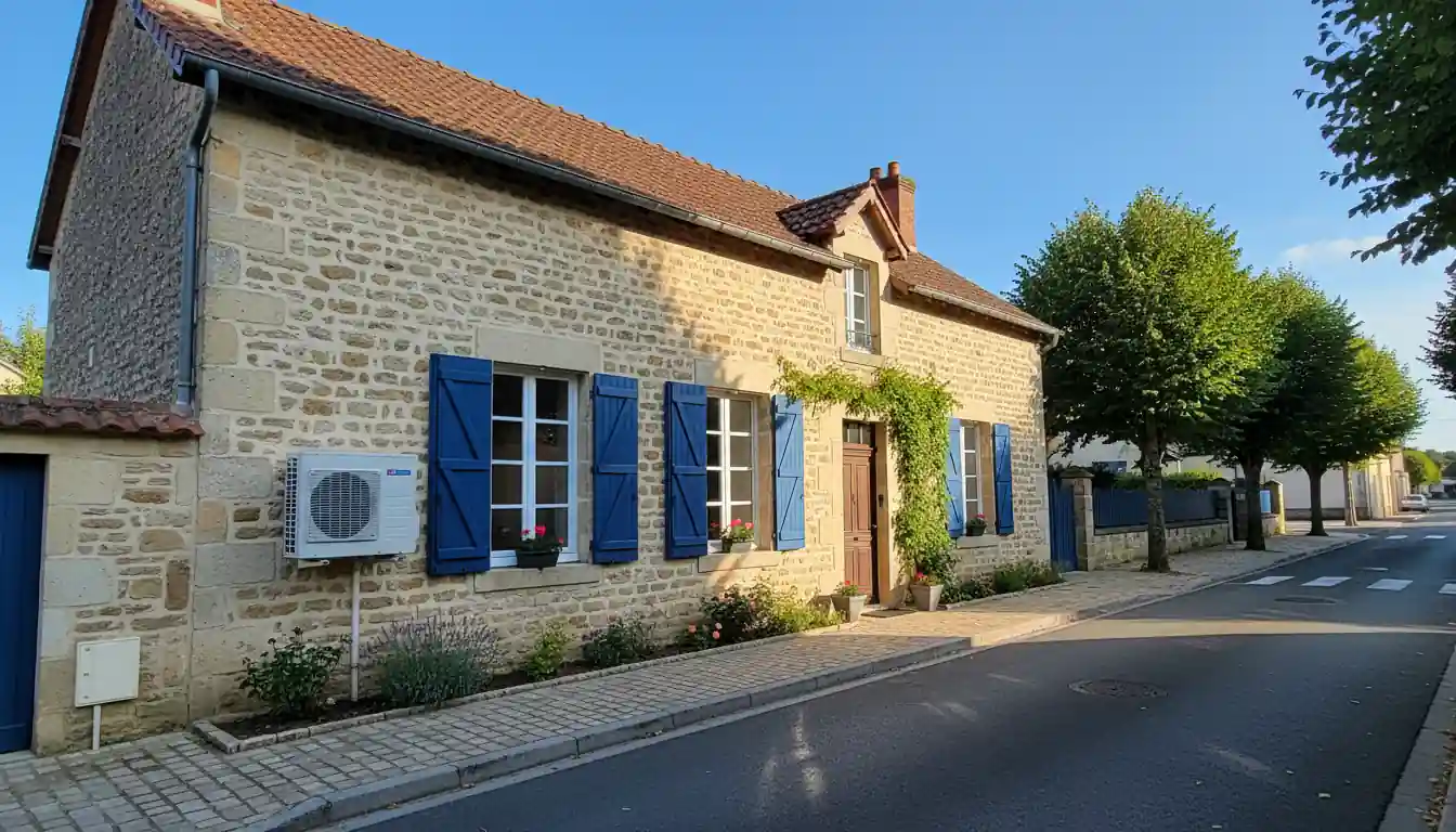 Installation pompe à chaleur à Nexon